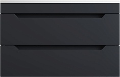 Style Line Тумба под раковину Остин 80 подвесная графит